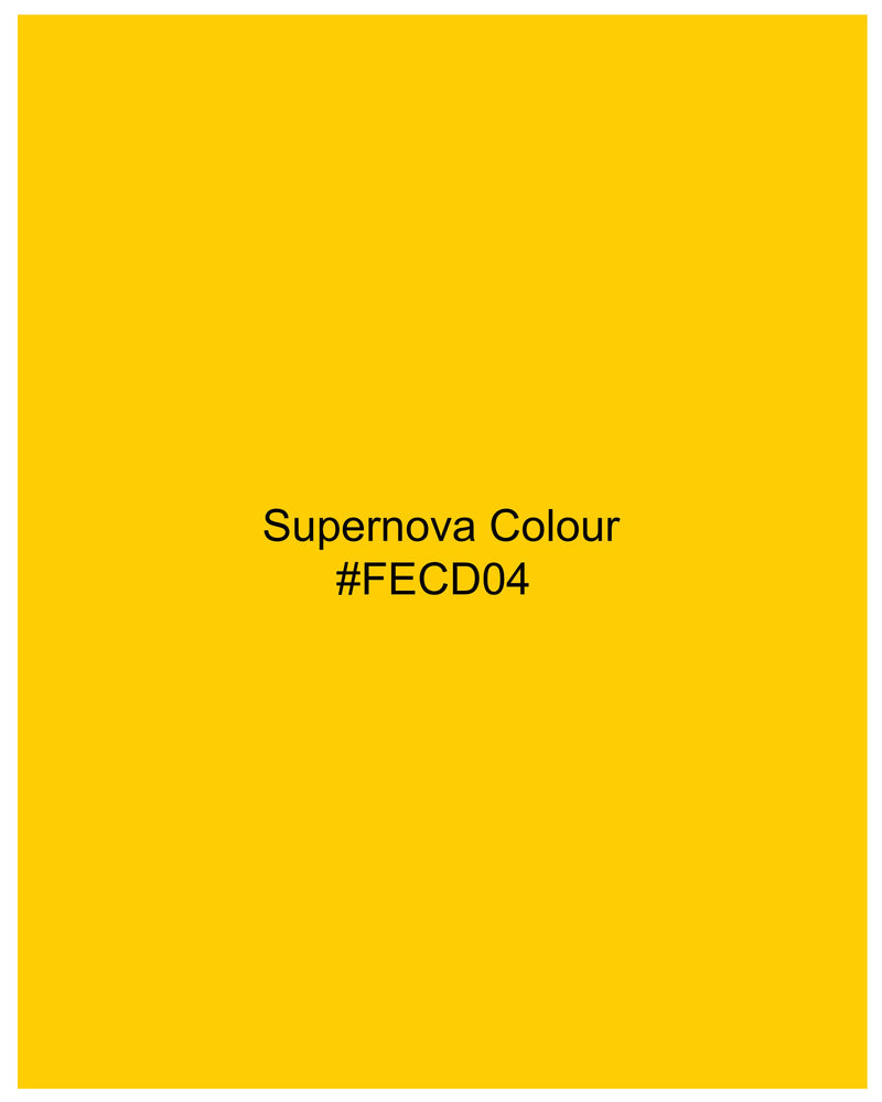 Supernova Yellow Organic Cotton Pique Polo TS746-S, TS746-M, TS746-L, TS746-XL, TS746-XXL