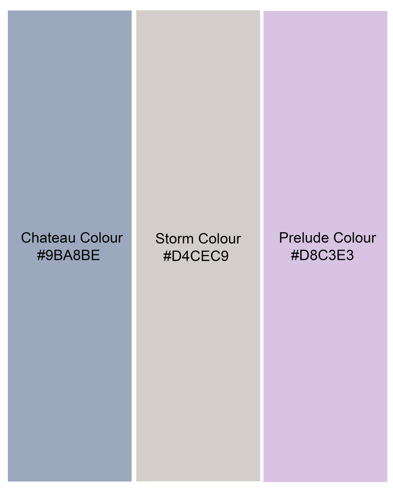 Prelude Purple with Chateau Blue Tie Dye Super Soft Premium Cotton Jersey T-Shirt TS768-S, TS768-M, TS768-L, TS768-XL, TS768-XXL