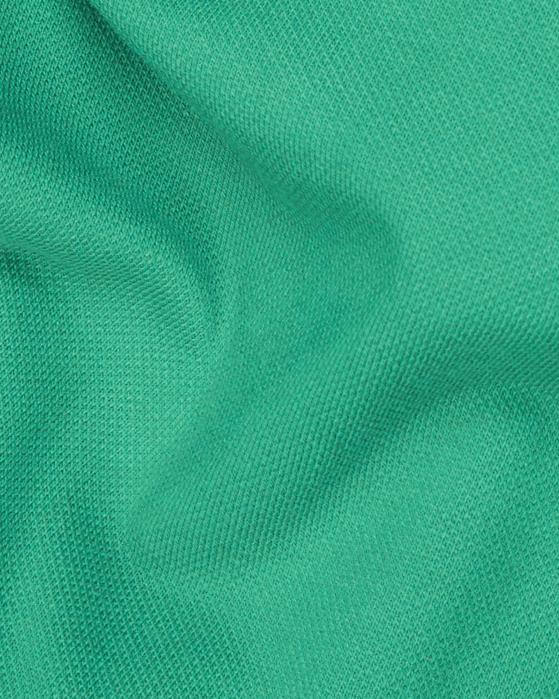 Seaweed Green Organic Cotton Pique Polo TS774-S, TS774-M, TS774-L, TS774-XL, TS774-XXL