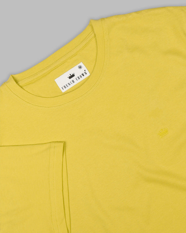 Mustard Super Soft Organic Cotton T-shirt TS215-S, TS215-M, TS215-L, TS215-XL, TS215-XXL