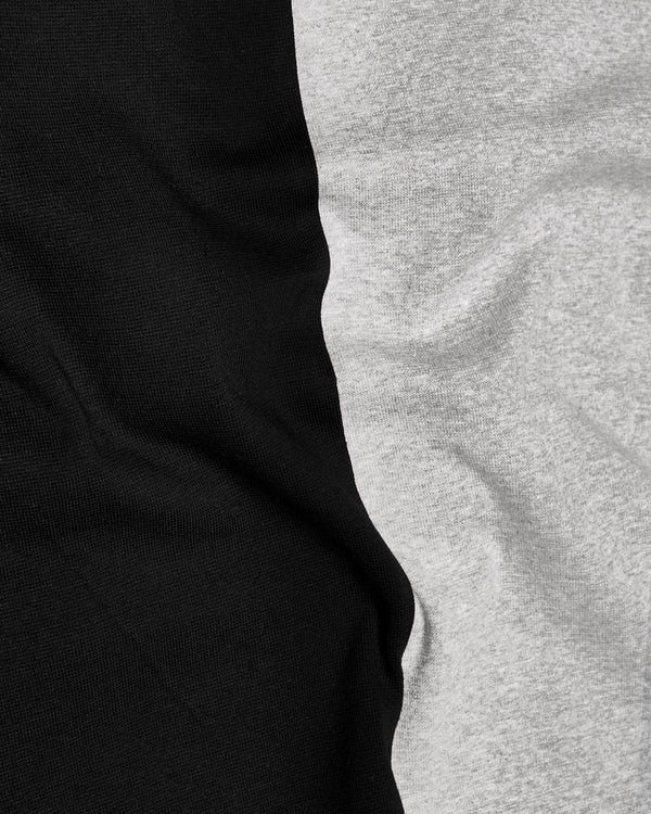 Jade Black and Nickel Gray Super Soft Premium Cotton Organic Cotton Jersey T-Shirt TS707-S, TS707-M, TS707-L, TS707-XL, TS707-XXL