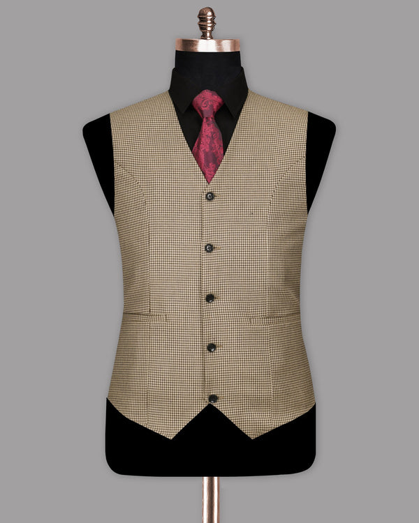 Akaroa with Millbrook Brown Houndstooth Wool Rich Waistcoat V1127-50, V1127-40, V1127-54, V1127-60, V1127-46, V1127-42, V1127-48, V1127-36, V1127-38, V1127-44, V1127-52, V1127-56, V1127-58