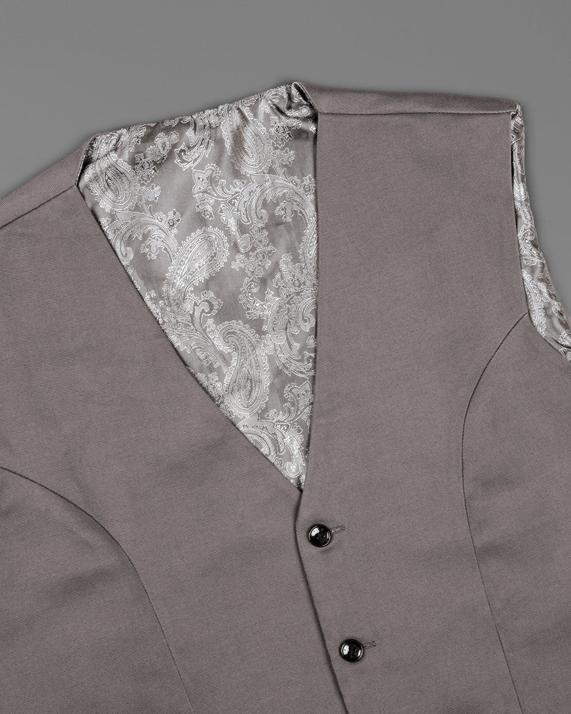 Friar Gray Premium Cotton Waistcoat
