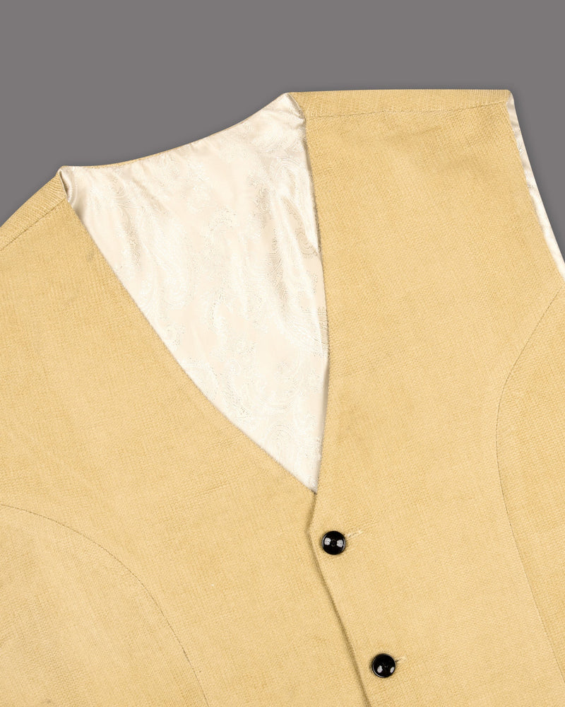 Barley Crown Corduroy Premium Cotton Waistcoat