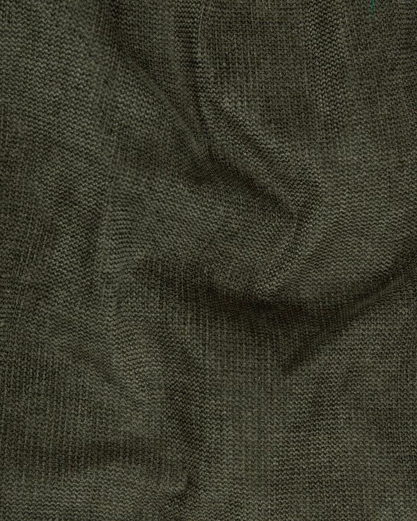Merlin Green  Premium Cotton Waistcoat
