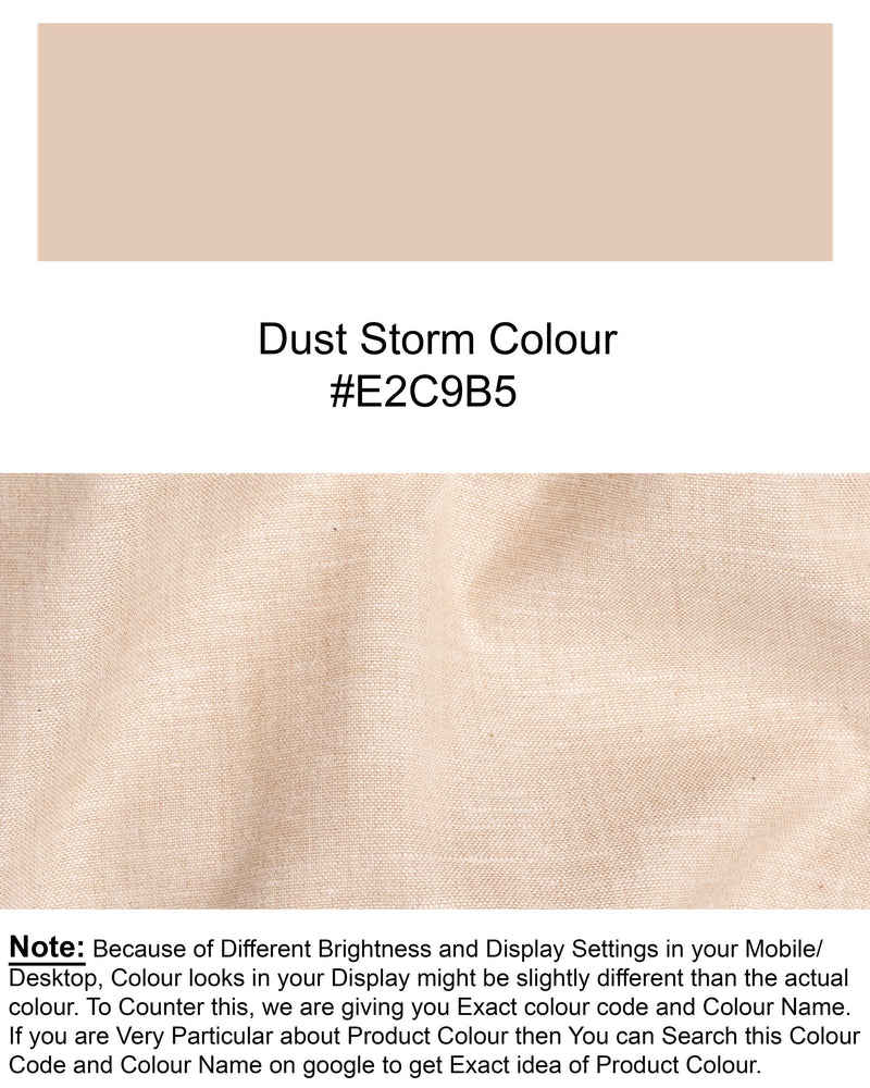 Dust Storm luxurious Linen Waistcoat V1385-36, V1385-38, V1385-40, V1385-42, V1385-44, V1385-46, V1385-48, V1385-50, V1385-52, V1385-54, V1385-56, V1385-58, V1385-60