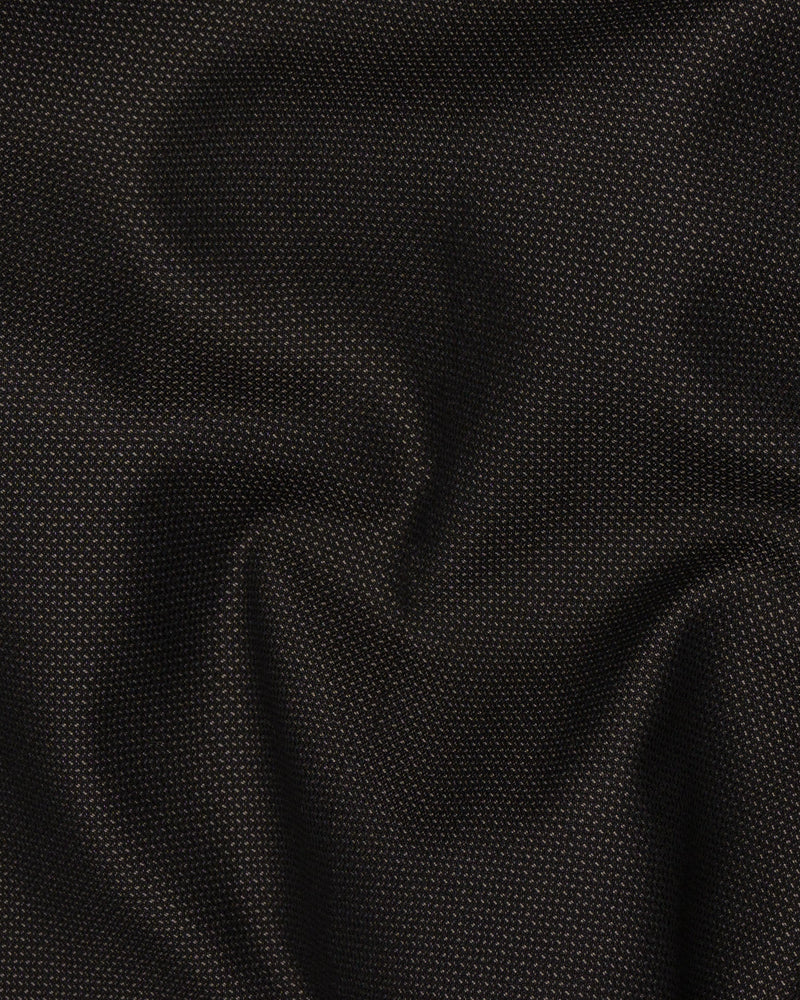 Blackish Brown Wool Rich Waistcoat V1526-36, V1526-38, V1526-40, V1526-42, V1526-44, V1526-46, V1526-48, V1526-50, V1526-52, V1526-54, V1526-56, V1526-58, V1526-60