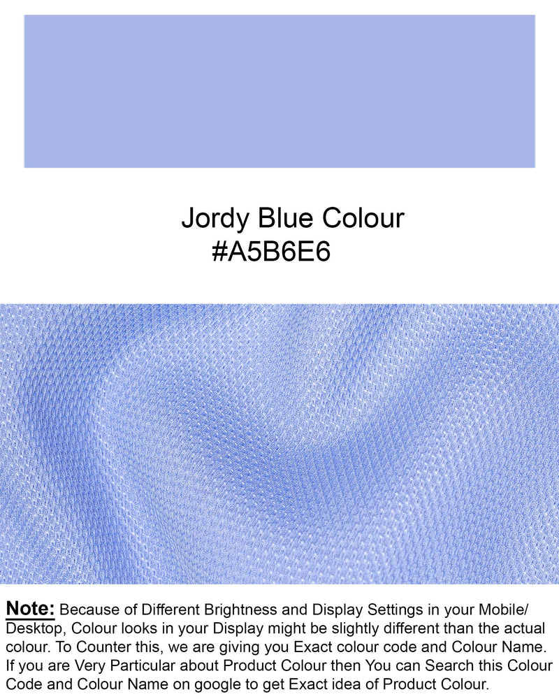 Jordy Blue Micro Textured Sports Waistcoat