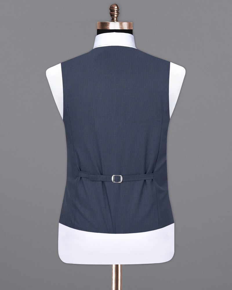 Tuna Blue Premium Cotton Sports Waistcoat