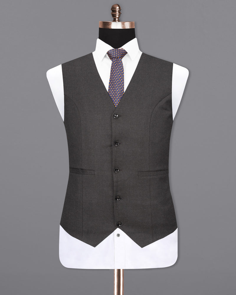 Tuatara Grey Waistcoat