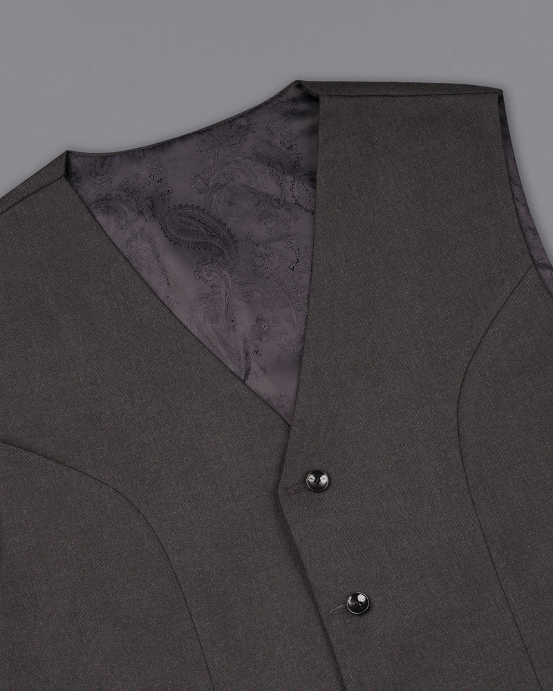 Tuatara Grey Waistcoat