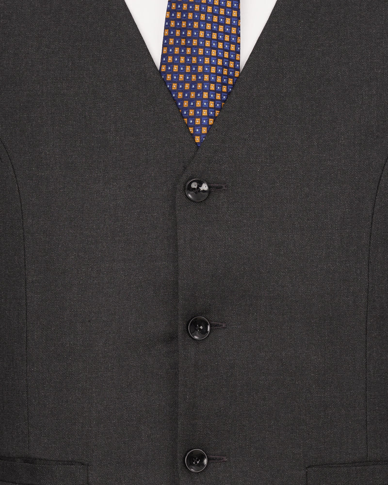 Tuatara Grey Waistcoat