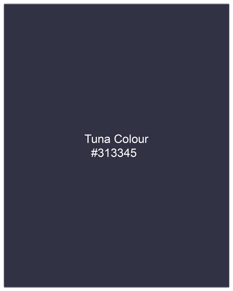 Tuna Navy Blue Micro Triangle Textured Waistcoat V1986-36, V1986-38, V1986-40, V1986-42, V1986-44, V1986-46, V1986-48, V1986-50, V1986-52, V1986-54, V1986-56, V1986-58, V1986-60