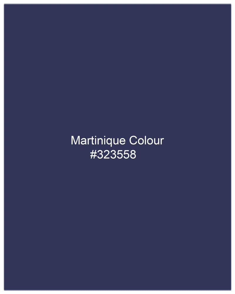 Martinique Blue Textured Waistcoat V1990-36, V1990-38, V1990-40, V1990-42, V1990-44, V1990-46, V1990-48, V1990-50, V1990-52, V1990-54, V1990-56, V1990-58, V1990-60
