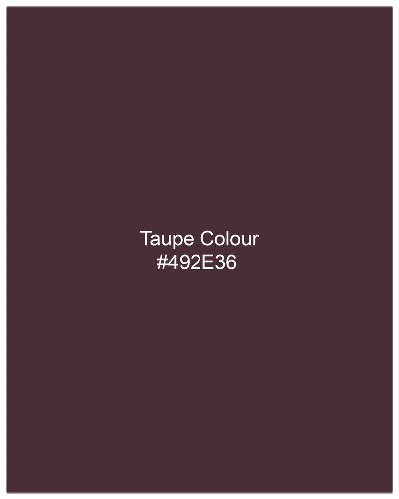 Taupe Maroon Textured  Waistcoat V2008-36, V2008-38, V2008-40, V2008-42, V2008-44, V2008-46, V2008-48, V2008-50, V2008-52, V2008-54, V2008-56, V2008-58, V2008-60