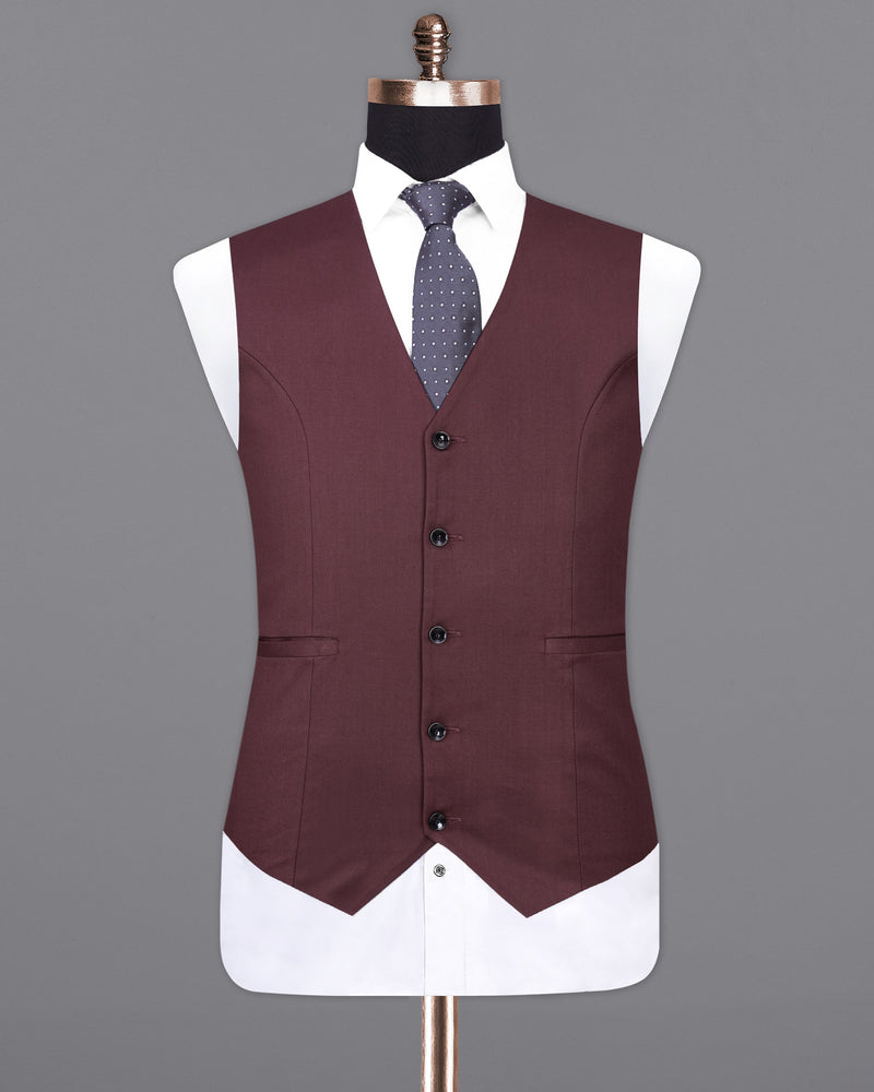 Matterhorn Maroon Waistcoat V2029-36, V2029-38, V2029-40, V2029-42, V2029-44, V2029-46, V2029-48, V2029-50, V2029-52, V2029-54, V2029-56, V2029-58, V2029-60