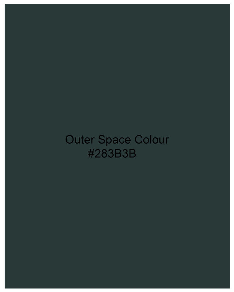 Outer Space Green Pure Wool Waistcoat V2060-36, V2060-38, V2060-40, V2060-42, V2060-44, V2060-46, V2060-48, V2060-50, V2060-52, V2060-54, V2060-56, V2060-58, V2060-60