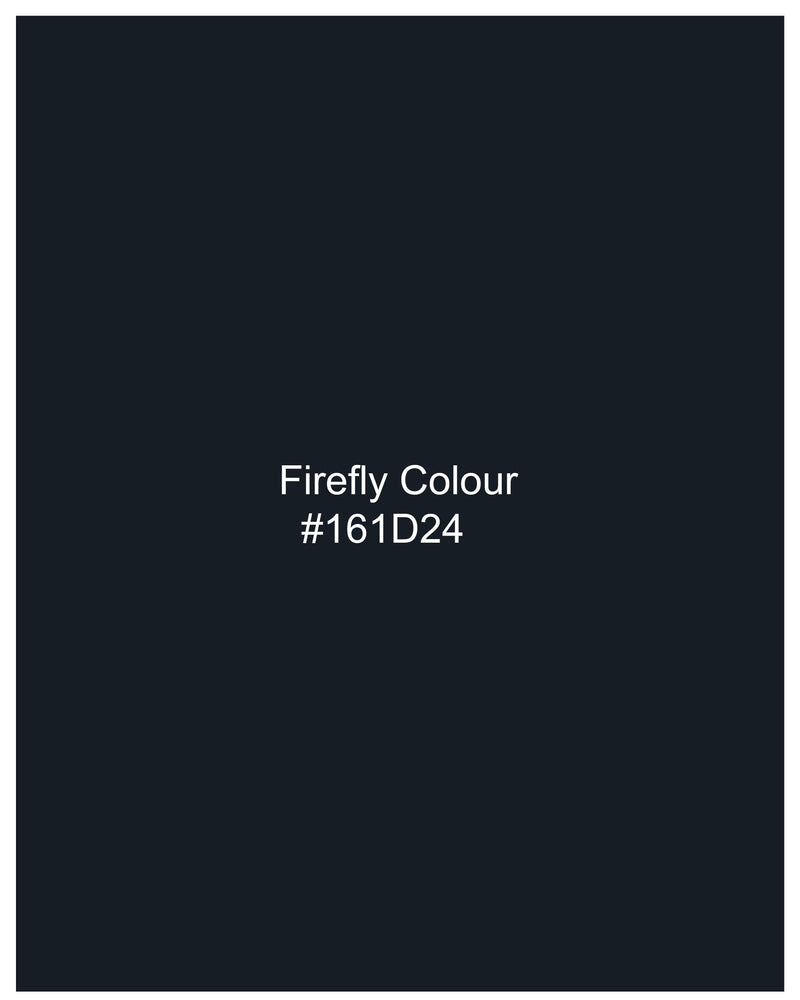 Firefly Navy Blue Premium Cotton Waistcoat