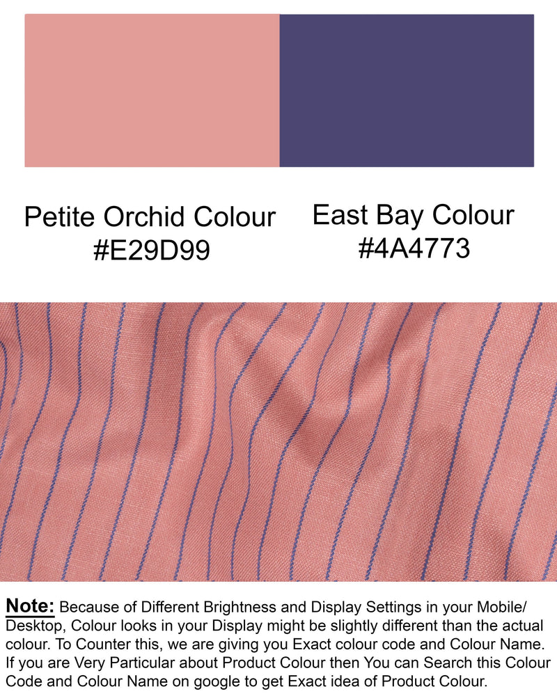 Petite Orchid Striped Wool Rich Waistcoat V1499-36, V1499-38, V1499-40, V1499-42, V1499-44, V1499-46, V1499-48, V1499-50, V1499-52, V1499-54, V1499-56, V1499-58, V1499-60