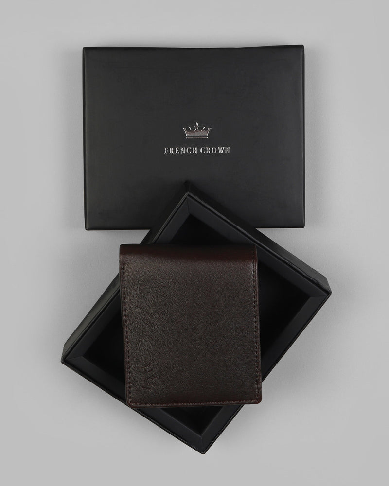 Pack Of 1 Brown Wallet And 1 Brown Belt