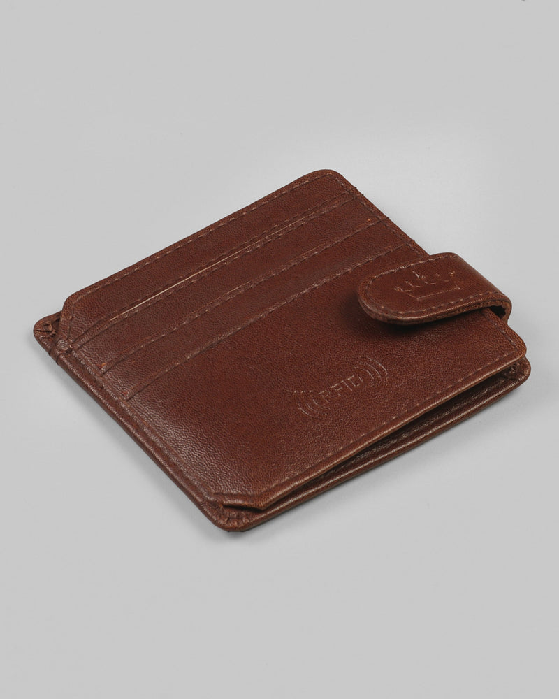 Pack Of 1 Tan Wallet And 1 Tan Belt