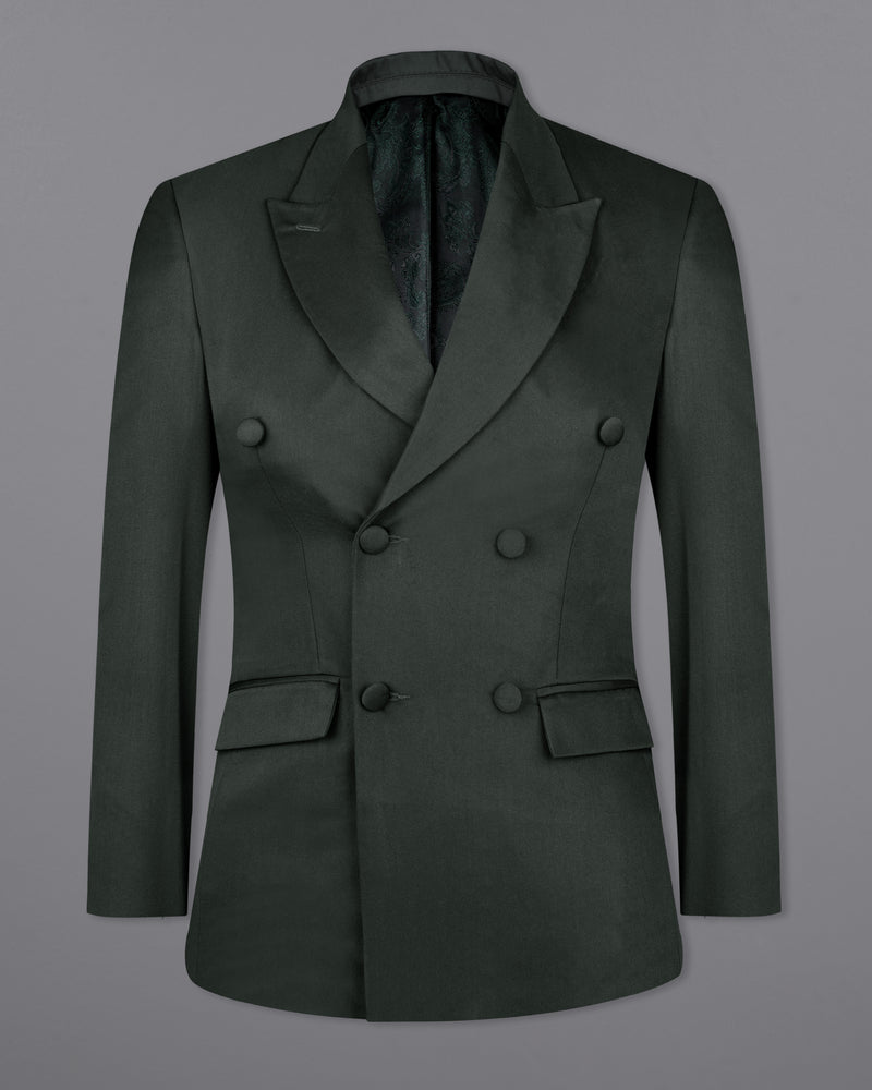 Juniper Green Double Breasted Women's Blazer