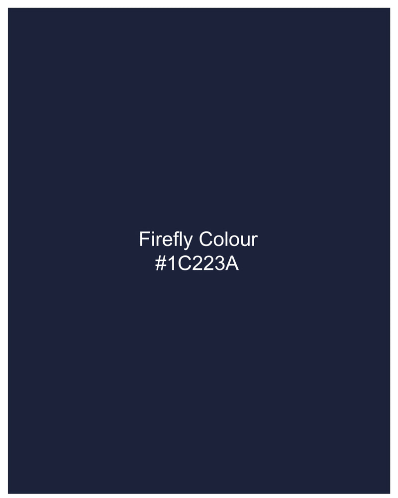 Firefly Blue Velvet Designer Nehru Jacket WC2228-36, WC2228-38, WC2228-40, WC2228-42, WC2228-44, WC2228-46, WC2228-48, WC2228-50, WC2228-52, WC2228-54, WC2228-56, WC2228-58, WC2228-60