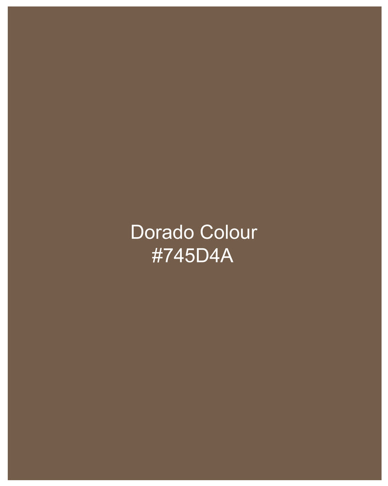 Dorado Brown Premium Cotton Designer Nehru Jacket WC2384-36, WC2384-38, WC2384-40, WC2384-42, WC2384-44, WC2384-46, WC2384-48, WC2384-50, WC2384-52, WC2384-54, WC2384-56, WC2384-58, WC2384-60