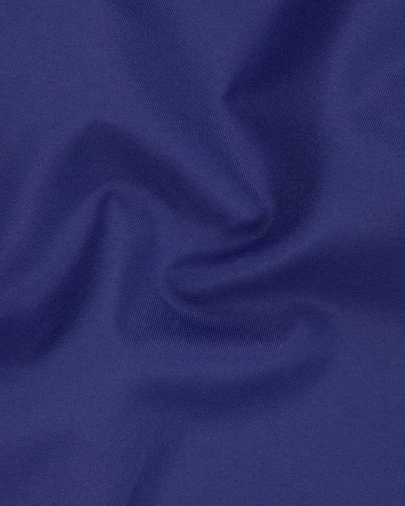 Royal Blue Textured Nehru Jacket WC2453-36, WC2453-38, WC2453-40, WC2453-42, WC2453-44, WC2453-46, WC2453-48, WC2453-50, WC2453-52, WC2453-54, WC2453-56, WC2453-58, WC2453-60