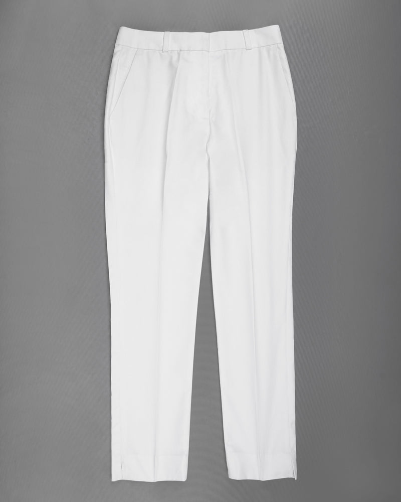 Bright White Single Breasted Women's Suit WST004-SB-32, WST004-SB-34, WST004-SB-36, WST004-SB-38, WST004-SB-40, WST004-SB-42